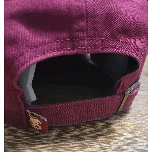 Florida State Seminoles 47 Brand Clean Up Adjustable Hat - Maroon Red Cap - Picture 3 of 6